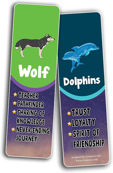 Animals and their Representations Bookmarks (5-Sets X 6 Cards)
