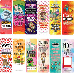 Funny Mom Quotes Collections bookmarks (5-Sets X 6 Cards)