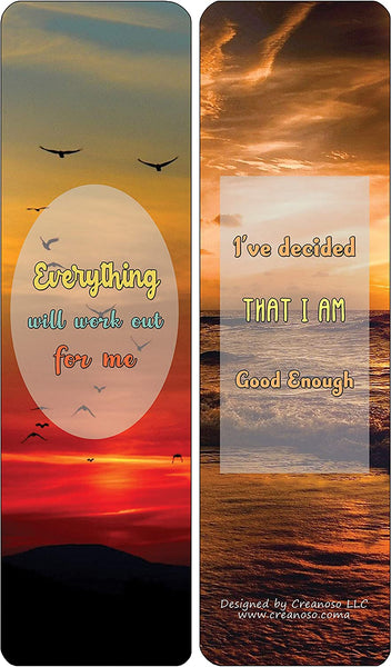Creanoso Positive Affirmations Cards Series 2 (30-Pack) - Classroom Reward Incentives for Students and Children - Stocking Stuffers Party Favors & Giveaways for Teens & Adults