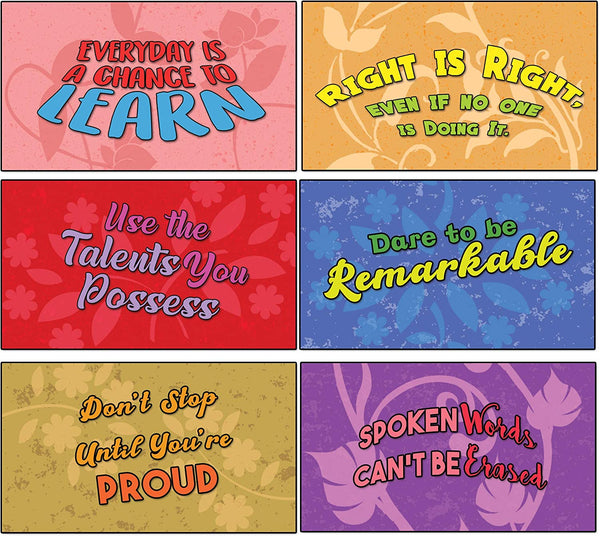 Creanoso Inspiring Power Thoughts Cards (60-Pack) â€“ Stocking Stuffers Premium Quality Gifts for Children, Teens, & Adults â€“ Unique Gift Token Corporate Giveaways â€“ Classroom Rewards & Incentives
