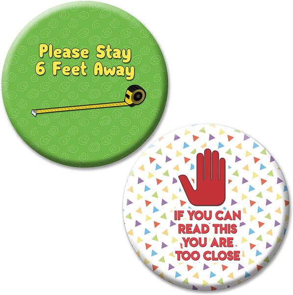Funny Social Distancing Pinbuttons