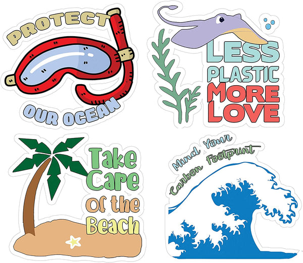 SaveÃ‚Â theÃ‚Â SeaÃ‚Â CreaturesÃ‚Â Stickers - 12 Stickers x 4 Sets (12-Sheets)