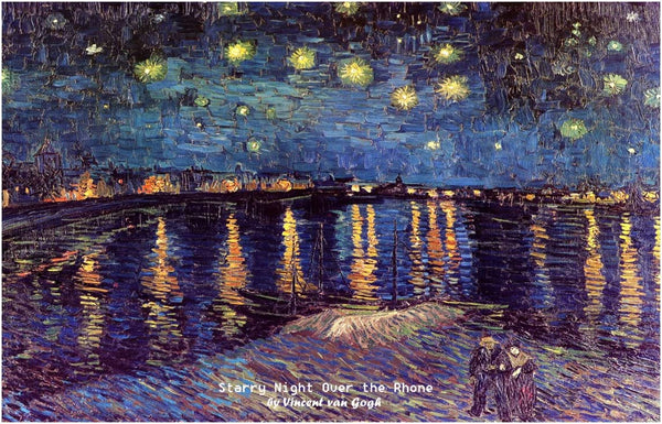 Vincent Van Gogh Starry Night Famous Paintings Postcards (60 Pack) - Starry Night Sunflowers Famous Paintings Postcards - Collectible Vintage Art Gifts - Premium Quality - Best Stocking Stuffers