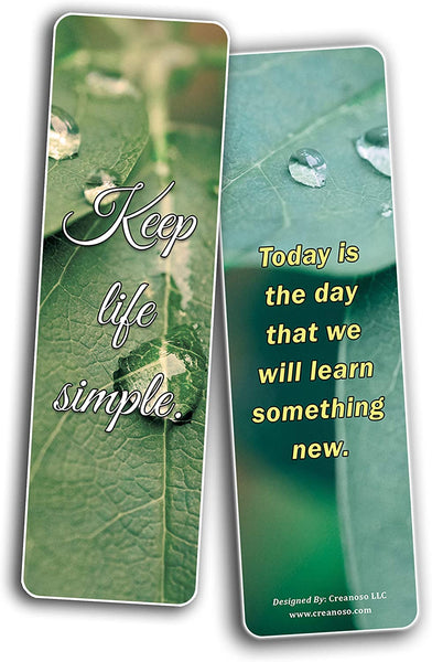 Motivational Quotes Bookmarks Series 3 (60 Pack)