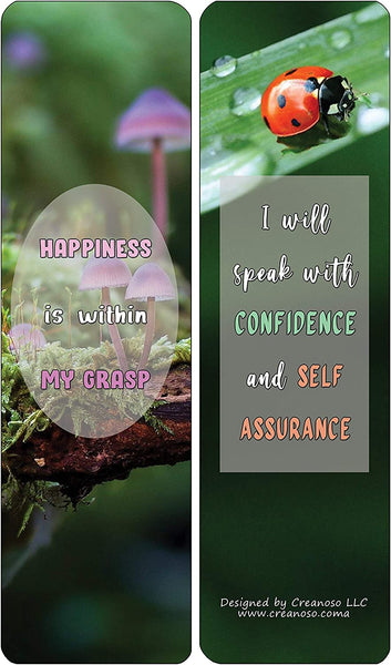 Creanoso Positive Affirmations Cards Series 2 (30-Pack) - Classroom Reward Incentives for Students and Children - Stocking Stuffers Party Favors & Giveaways for Teens & Adults