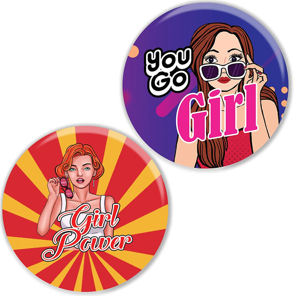 90's Girls Pinback Buttons