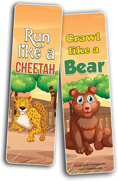 Safari Animals Bookmarks - Series 2 (2-Sets X 6 Cards)
