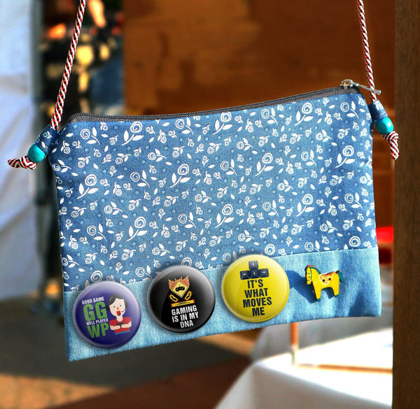 I am a Gamer Series 2 Button Pins (1-Set X 10 Buttons)