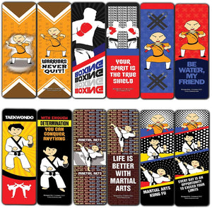 Martial Arts Kung Fu Cards (30-Pack) Ã¢â‚¬â€œ Premium Gift Token Giveaways for Boys & Girls, Men, Women, Adults Ã¢â‚¬â€œ Cool Stocking Stuffers Book Page Clippers Collection Set Ã¢â‚¬â€œ Awesome Book Page Binders