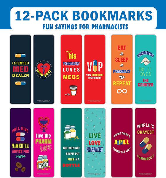 I am a Pharmacist Bookmarks (2-Sets X 6 Cards)