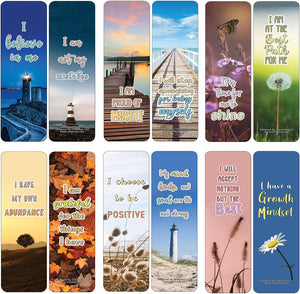 Creanoso Positive Affirmations Cards Series 5 (30-Pack) - Classroom Reward Incentives for Students and Children - Stocking Stuffers Party Favors & Giveaways for Teens & Adults
