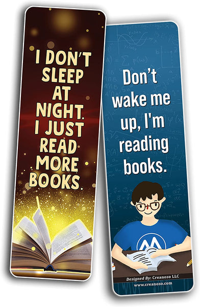 Read More Sleep less Bookmark (2-sets X 6 Cards)