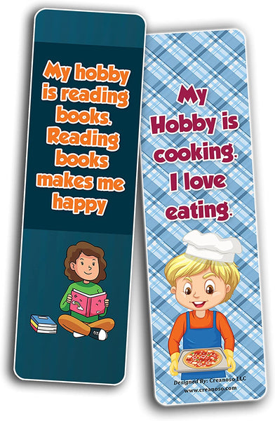 My Hobbies Bookmarks (2-Sets X 6 Cards)