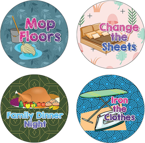 Creative Reminder Sticker -House Chores (5 Sets X 16 Designs)