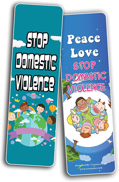 Domestic Violence Bookmarks (2-Sets X 6 Cards)