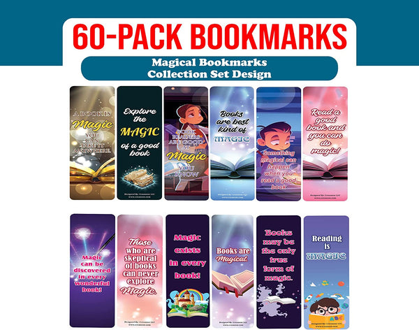 Magical Bookmarks (10-Sets X 6 Cards)
