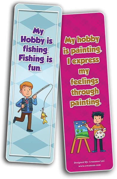 My Hobbies Bookmarks (5-Sets X 6 Cards)