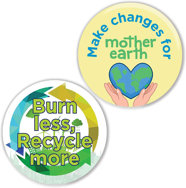 Stop Global Warming Pinback Buttons (10 Pack)