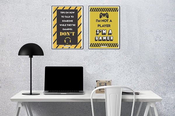 Fun Gamer Posters (4-Set X 6 Designs)