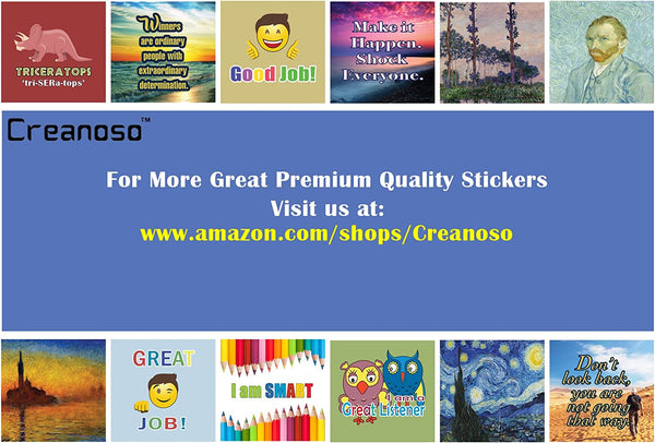Van Gogh Famous Paintings Stickers - 20 Sheets - Artistic Inspiring Wall Stickers for Men, Women, Teens. Great to Stick on Laptops, Walls, Table, Desk, and Any Surfaces â€“ Cool Gift Token Giveaways