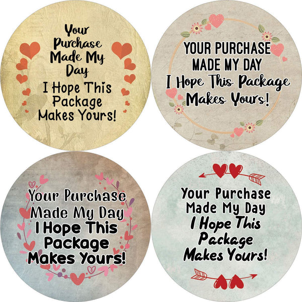 Small Business Thank You Stickers Series 2 (10-Sheet)