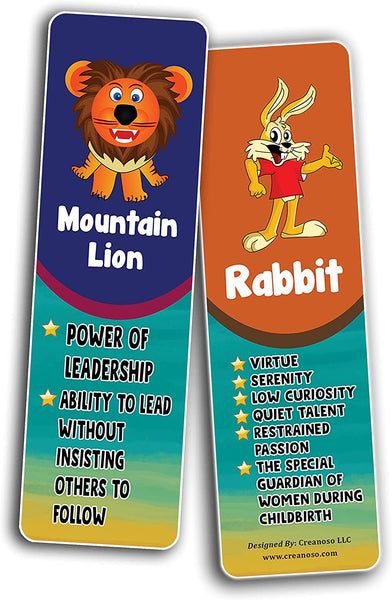 Animals and their Representations Bookmarks (5-Sets X 6 Cards)
