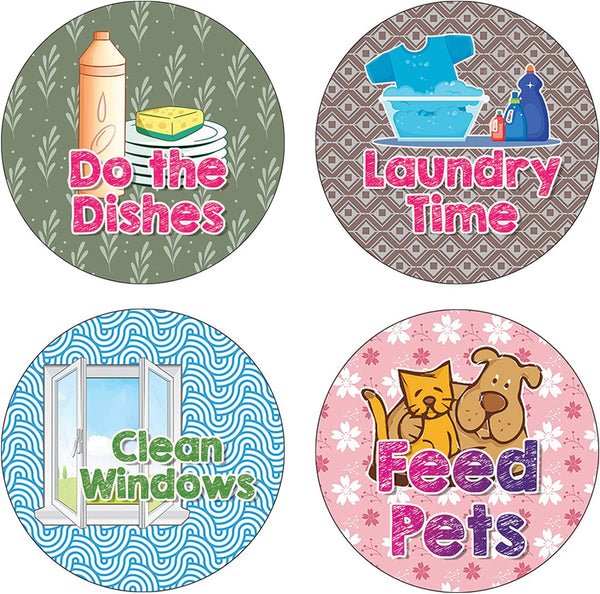 Creative Reminder Sticker -House Chores (5 Sets X 16 Designs)