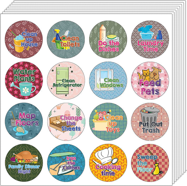 Creative Reminder Sticker -House Chores (5 Sets X 16 Designs)