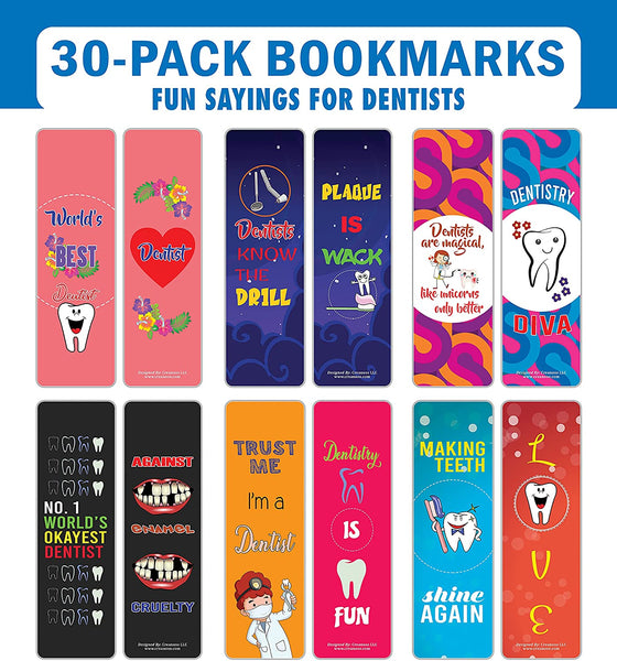 I am a Dentist Bookmarks (5-sets X 6 Cards)