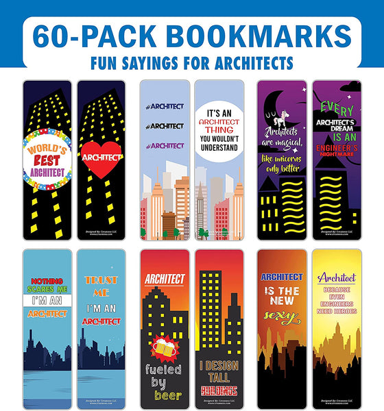 I am an Architect Bookmarks (10-sets X 6 Cards)