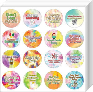 Creanoso Funny Stickers Series 4 - Teacher Reward (20-Sheet) - Premium Quality Gift Ideas for Children, Teens, & Adults for All Occasions - Stocking Stuffers Party Favor & Giveaways