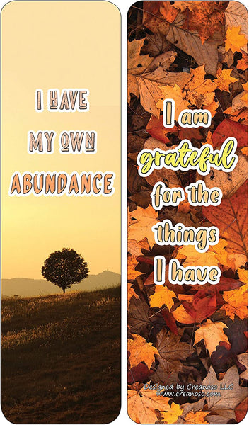 Creanoso Positive Affirmations Cards Series 5 (30-Pack) - Classroom Reward Incentives for Students and Children - Stocking Stuffers Party Favors & Giveaways for Teens & Adults