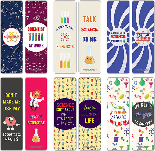 I am a Scientist Bookmarks (5-Sets X 6 Cards)