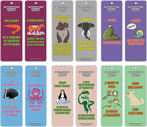 Creanoso Weekday Inspirations Bookmarks (30-Pack) - Classroom Reward Incentives for Students and Children - Stocking Stuffers Party Favors & Giveaways for Teens & Adults