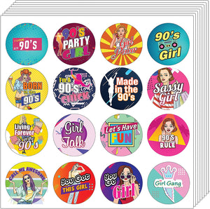 90's Girls Stickers (5 Sets X 16 Designs)