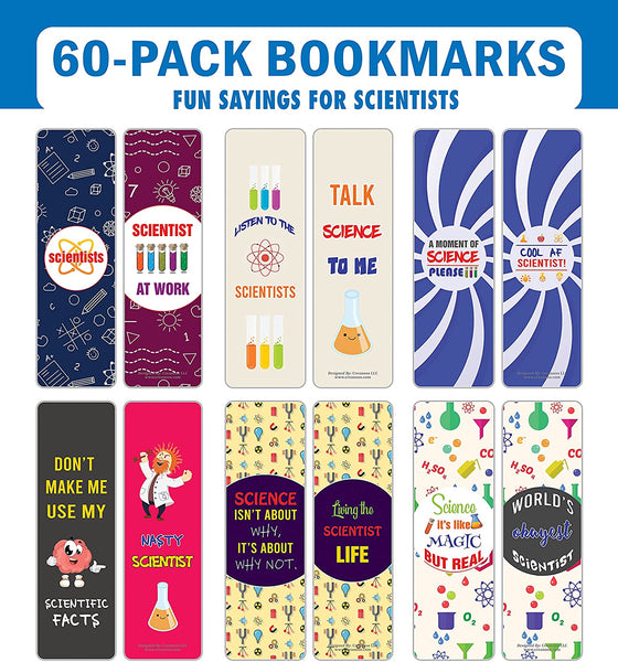 I am a Scientist Bookmarks (10-Sets X 6 Cards)