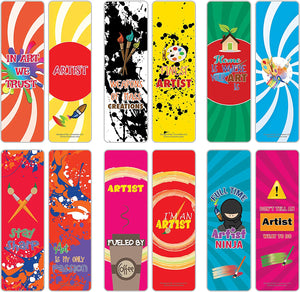 I am an Artist Bookmarks (5-Sets X 6 Cards)