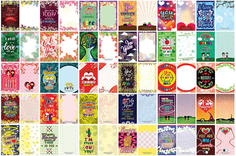 Romantic Inspirational Lunch Box Love Notes Series 2 (120-Cards)- Mini Educational Information Cards Set â€“ Unique Gift Set for Boys, Girls â€“ School Home Rewards Incent