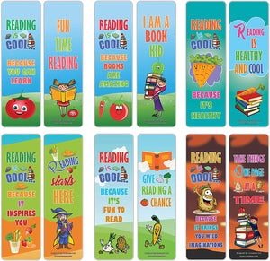 Creanoso Cool Reading Bookmarks Ã¢â‚¬â€œ Vegetable Theme (30-Pack) Ã¢â‚¬â€œ Stocking Stuffers Gift for Boys & Girls, Teens Ã¢â‚¬â€œ Book Reading Rewards Gifts Incentive Ã¢â‚¬â€œ Great Giveaways for Children Ã¢â‚¬â€œ Page Clippers