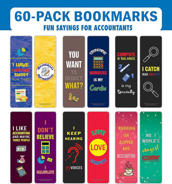 I am an Accountant Bookmarks (10-Sets X 6 Cards)