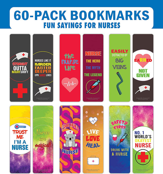 I am a Nurse Bookmarks (10-Sets X 6 Cards)