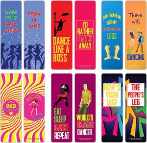 Creanoso I am a Dancer Bookmarks (5-Sets X 6 Cards) â€“ Daily Inspirational Card Set â€“ Interesting Book Page Clippers â€“ Great Gifts for Adults and Teens
