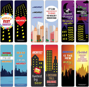 I am an Architect Bookmarks (10-sets X 6 Cards)