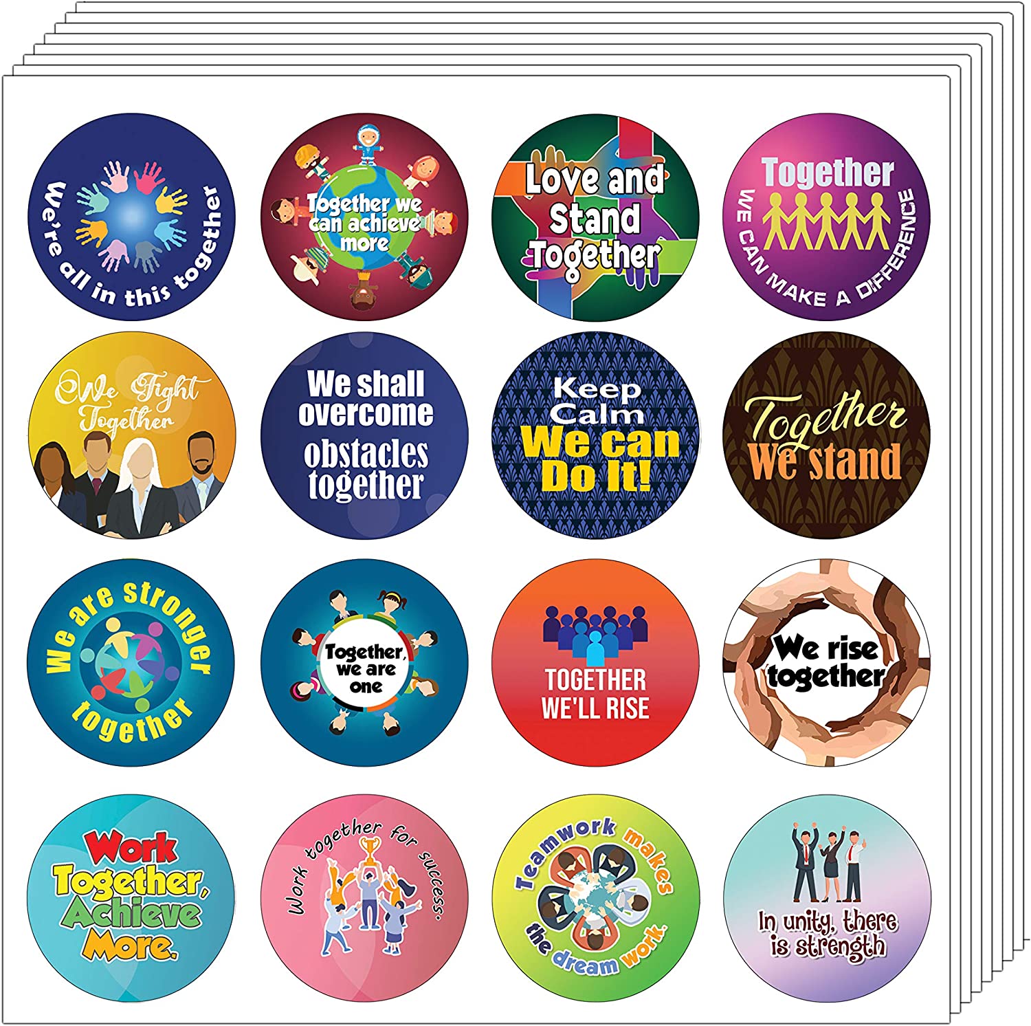 We're All In This Together Stickers (10-Set)
