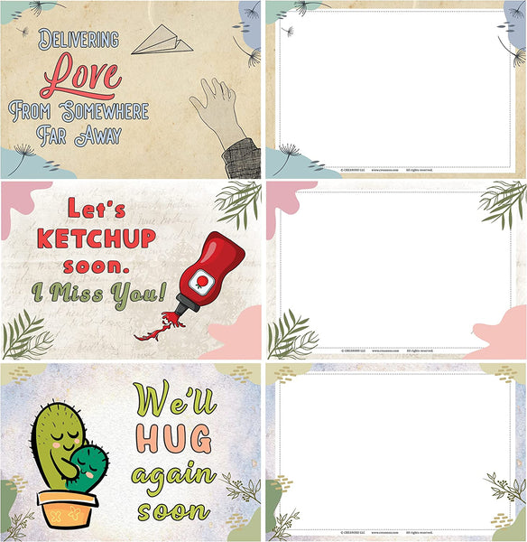 I miss you Postcards (3 Set X 12 Designs)