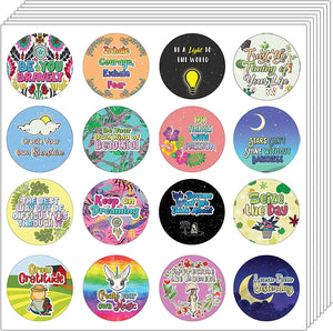 Creanoso Positive Motivational Stickers Series 2 (10-Sheet) - Assorted Designs for Children - Classroom Reward Incentives for Students - Stocking Stuffers Party Favors & Giveaways for Teens & Adults