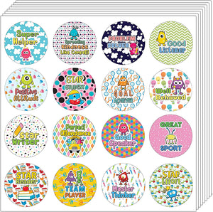Creanoso Celebrate Learning Stickers (20-Sheet) - Premium Quality Gift Ideas for Children, Teens, & Adults for All Occasions - Stocking Stuffers Party Favor & Giveaways