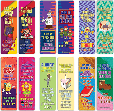 Creanoso Funny One Liners Jokes School Bookmarks Series 2 (60-Pack) ÃƒÂ¢Ã¢â€šÂ¬Ã¢â‚¬Å“ Unique Stocking Stuffers Gifts for Men, Women, Unisex Adults ÃƒÂ¢Ã¢â€šÂ¬Ã¢â‚¬Å“ Cool Book Page Clippers Collection Set ÃƒÂ¢Ã¢â€šÂ¬Ã¢â‚¬Å“ Awesome Giveaways