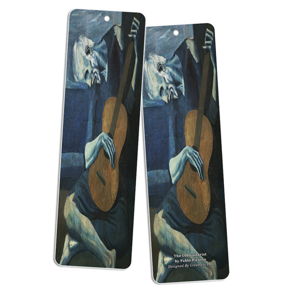 Creanoso Famous Classic Art Bookmarks (30-Pack) - Premium Quality Card Stock for Art Lovers