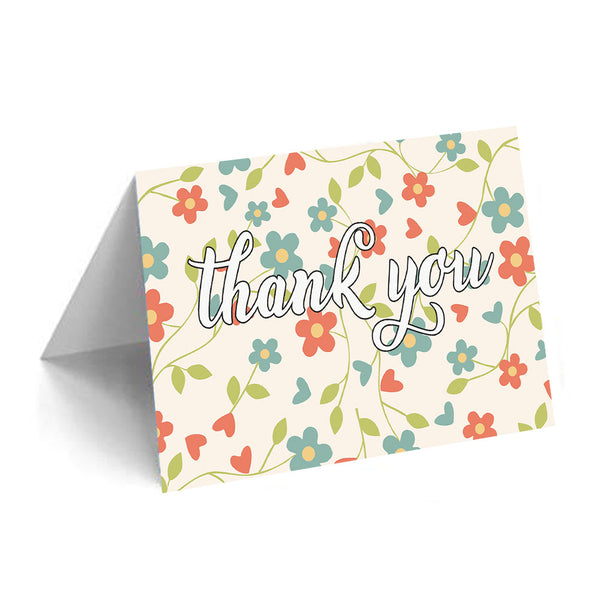 Creanoso Bridal Shower Thank You Cards Ã¢â‚¬â€œ Six Flip Cards Design Assorted Set Ã¢â‚¬â€œ Token Gift Cards